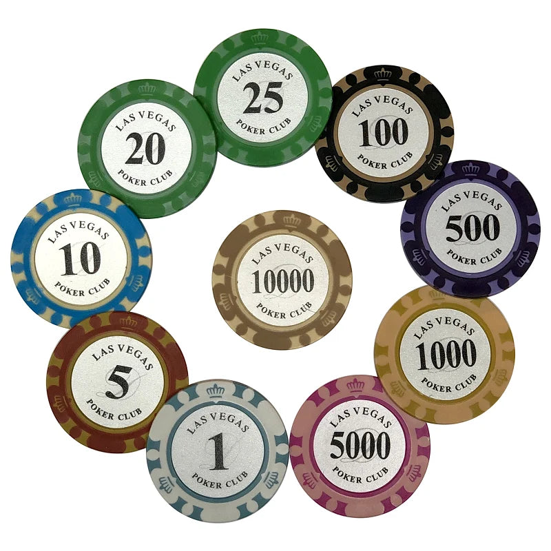 Jeton de poker Las Vegas poker club