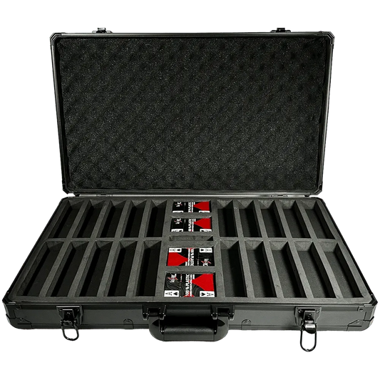 Poker Case Aluminium Black 1000 PRO