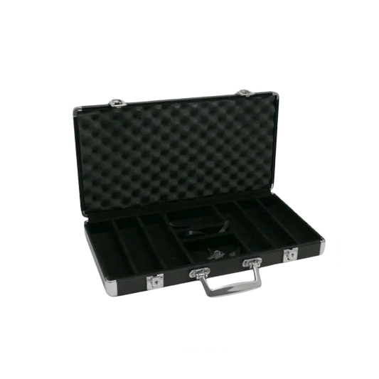 Poker Case Aluminium Black 300