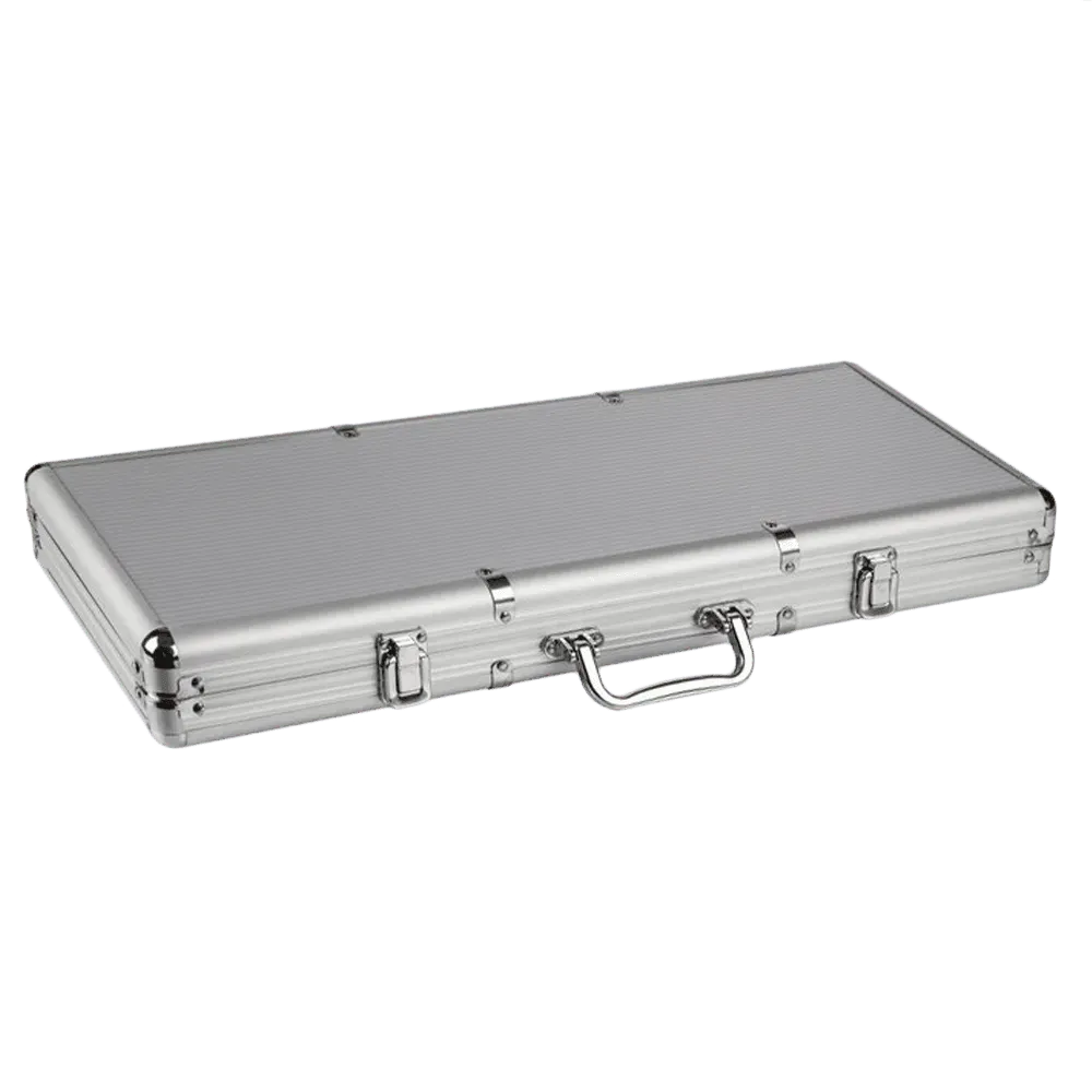 Mallette de poker classique aluminium 750 jetons