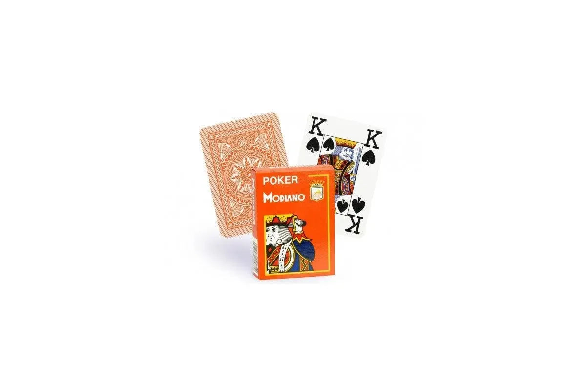Cartes Modiano Cristallo orange