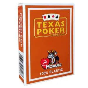 Carte Modiano orange texas poker hold em