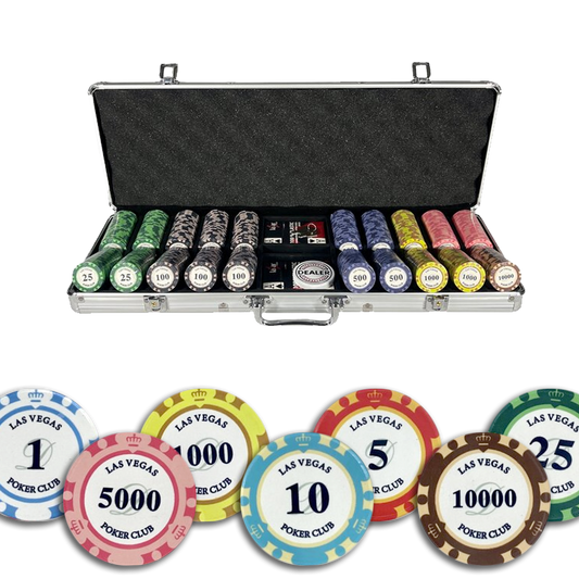 mallette de poker Las Vegas Poker Club Cash Game 500