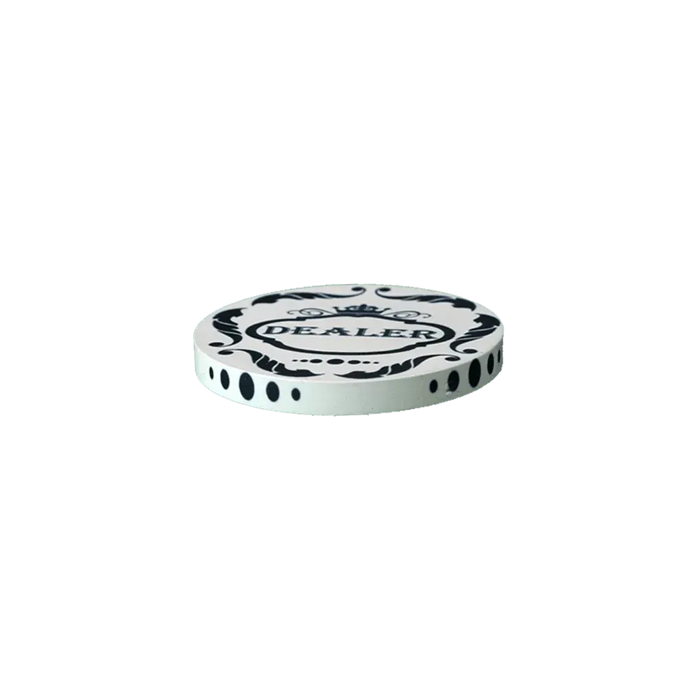Dealer Button Ceramic Crown
