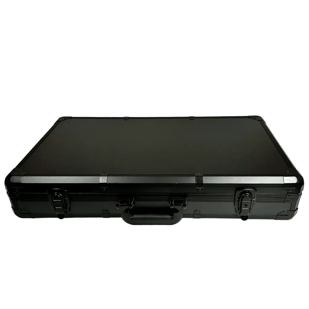 Poker Case Aluminium Black 1000 PRO