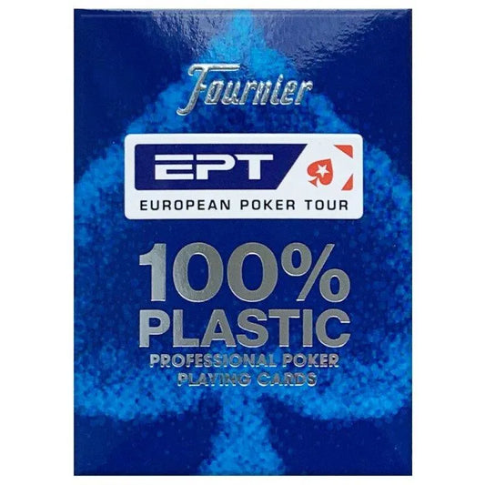 carte ept fournier bleu 100% plastique