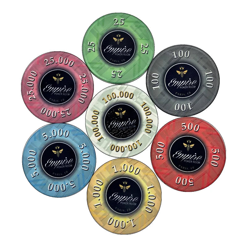 jeton poker céramique empire