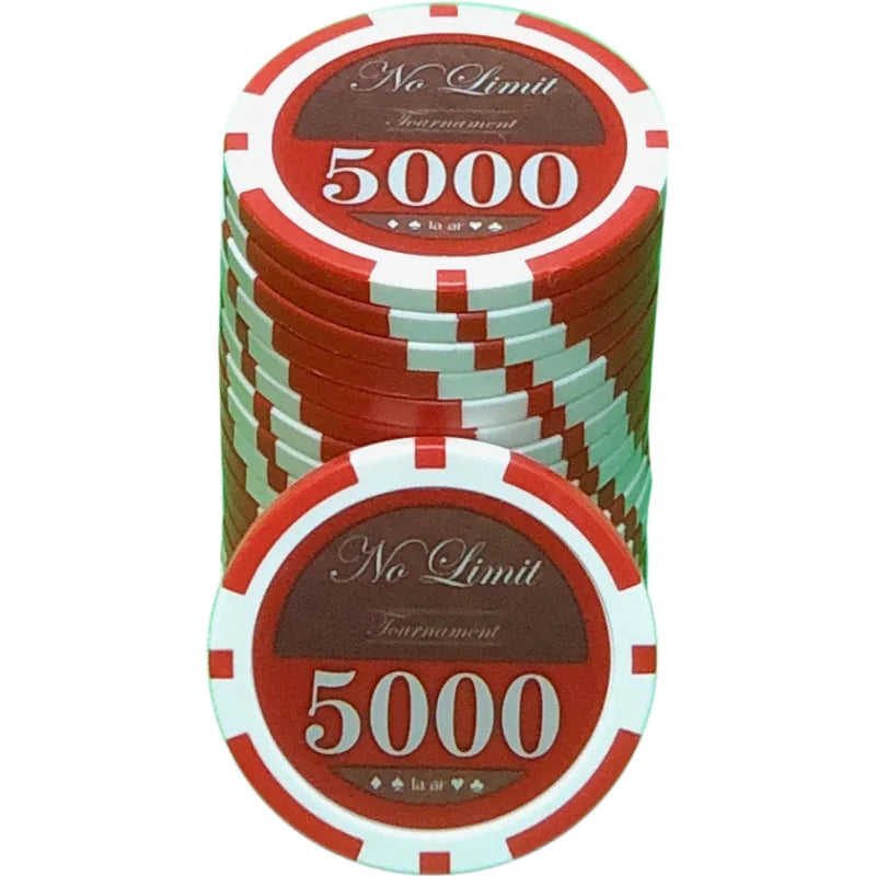 Jeton poker lazar rouge 5000