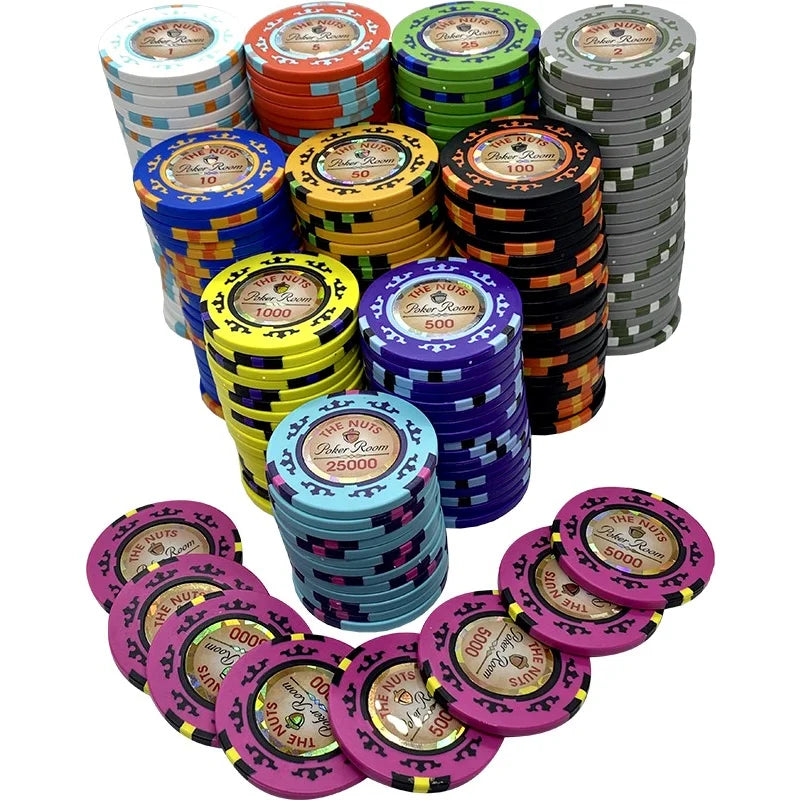 jeton de poker The nuts clay composite