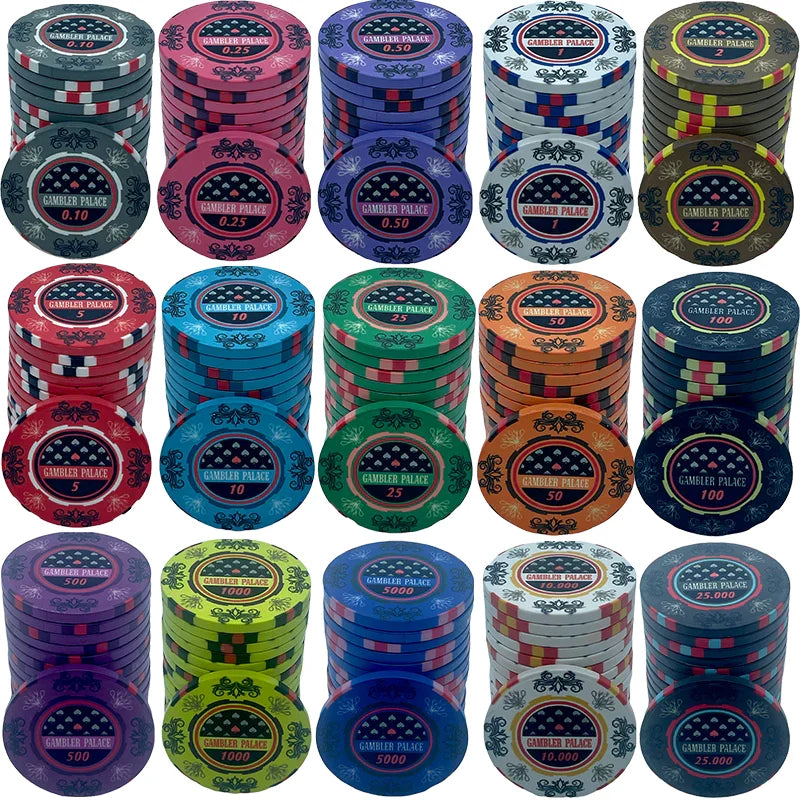 ensemble collection jeton gambler palace