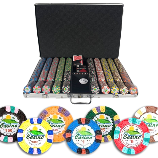 Mallette de Poker Joker Casino 1000 jetons