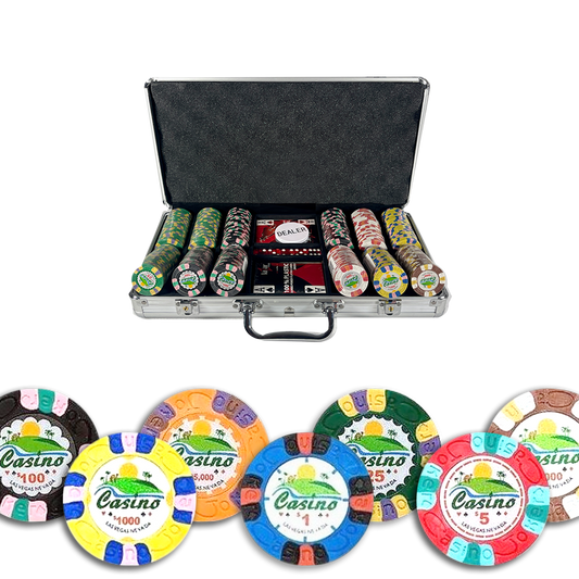 Mallette de Poker Joker Casino 300 jetons