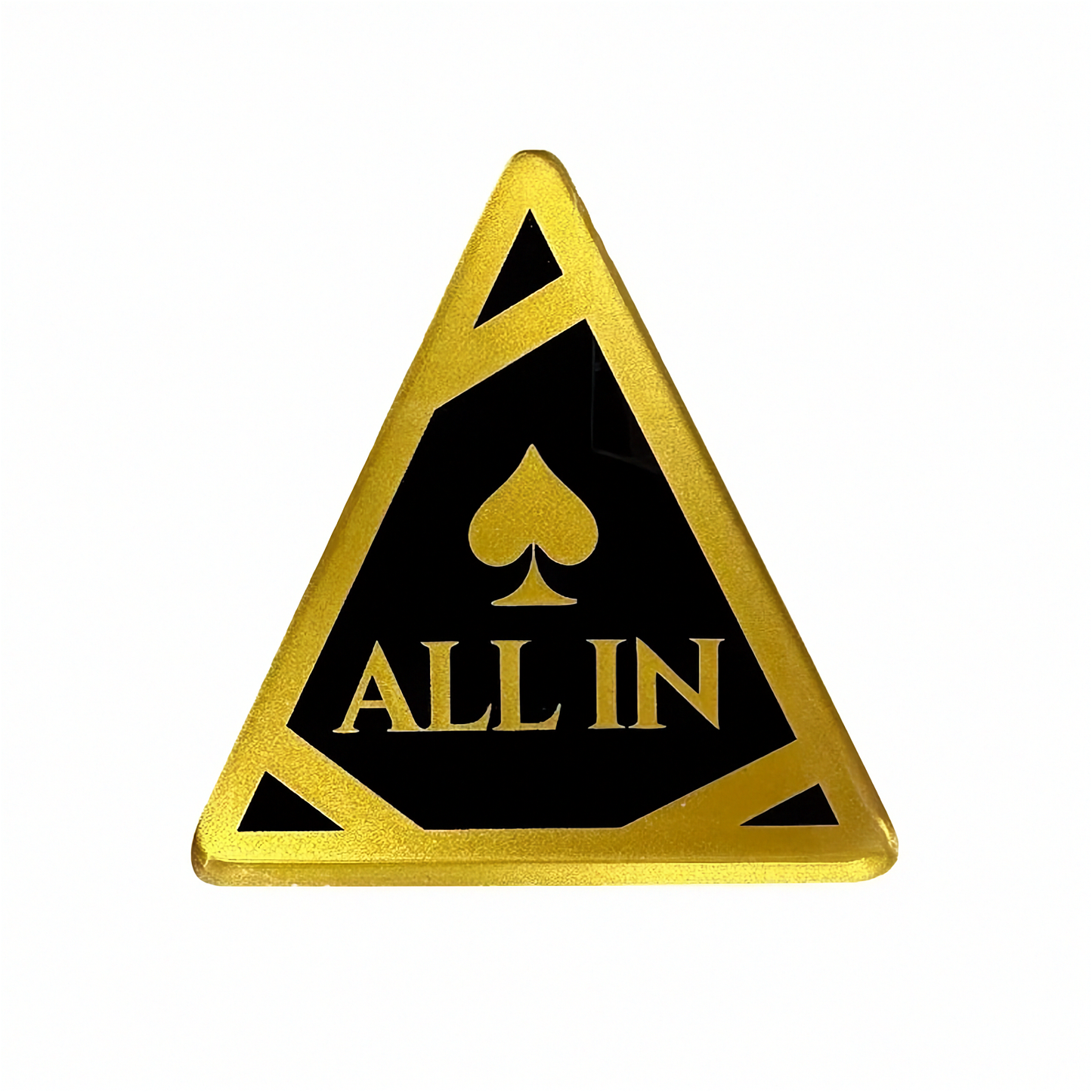 Bouton ALL IN Black Gold