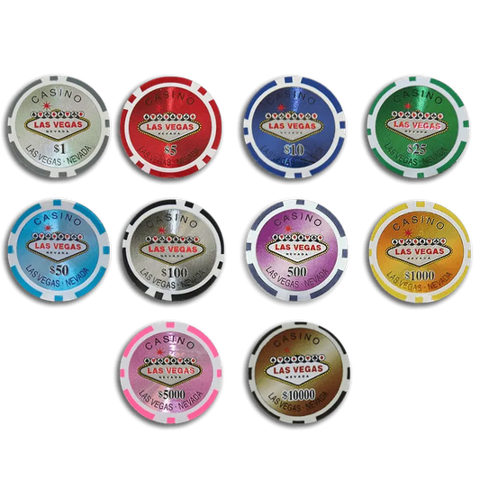Jeton de poker Vegas Nevada 500 jetons