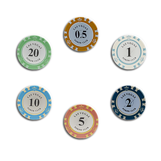 Jeton de poker Vegas Poker Club 1000 jetons