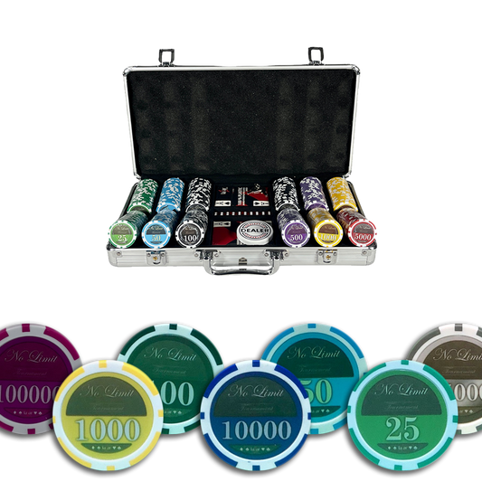 Malette Poker Set Lazar No Limit 300 Jetons