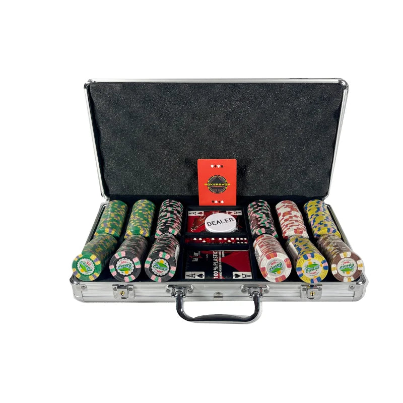 mallette de poker 300 jetons cash game