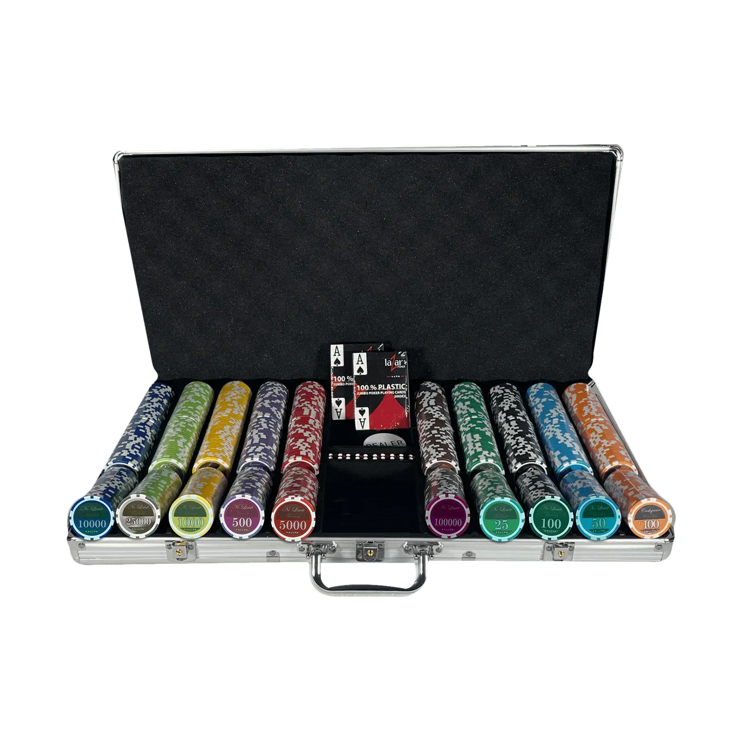 Mallette de Poker Lazar No Limit 750 Jetons