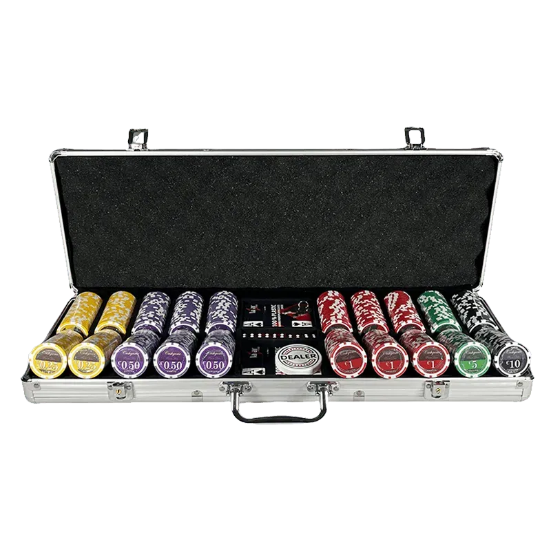 Malette Poker Set Lazar Cash Game 500 Jetons