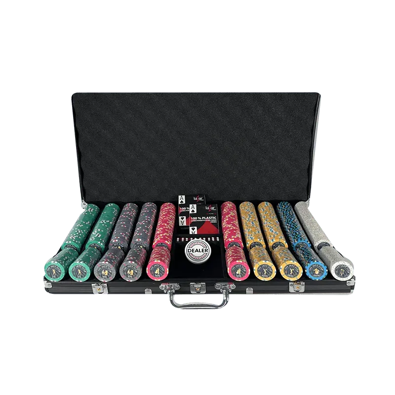 mallette de Poker aluminium 750 jetons The Jazz Club