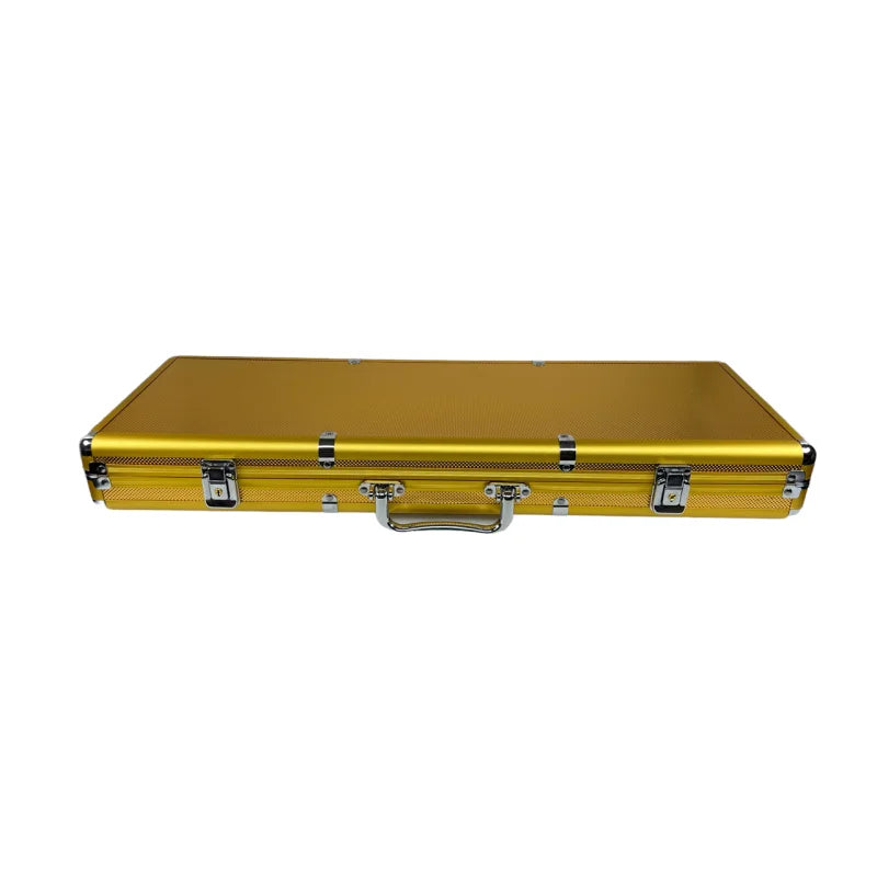 mallette 500 jetons gold fermer de face