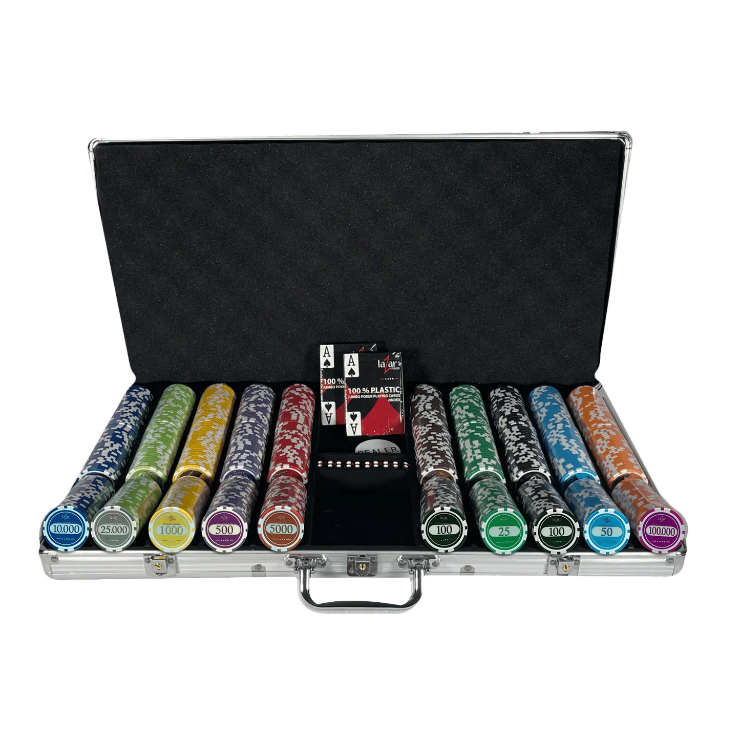 Malette Poker Set Lazar Tournament 750 jetons