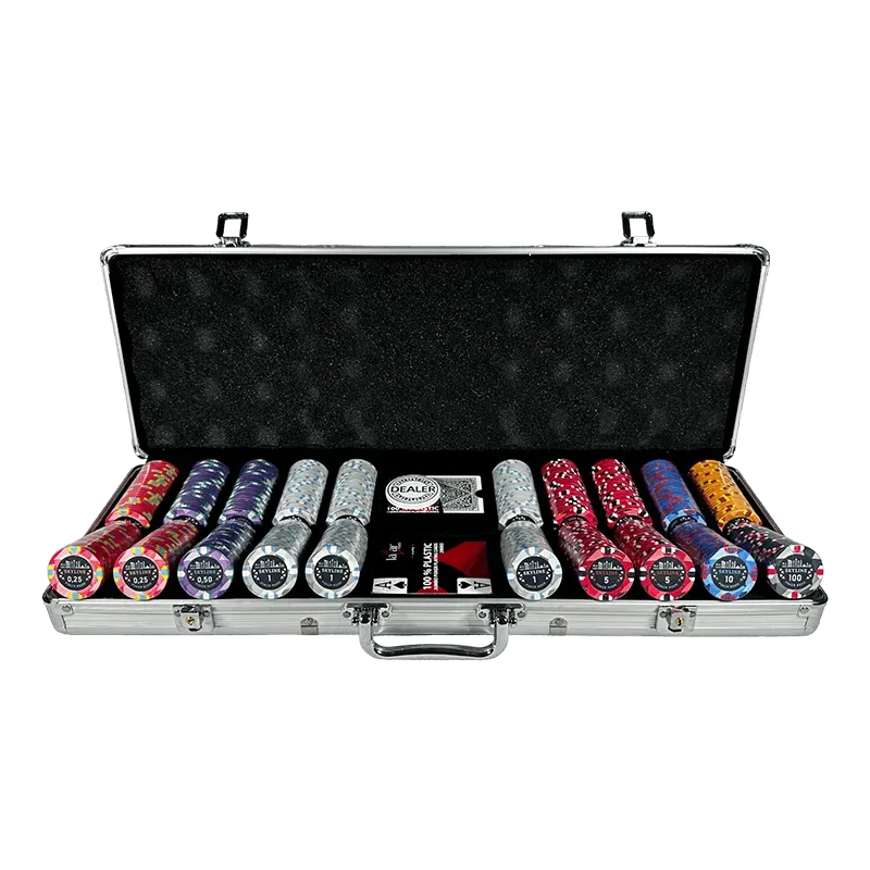 malette de Poker Skyline Cash Game 500 jetons