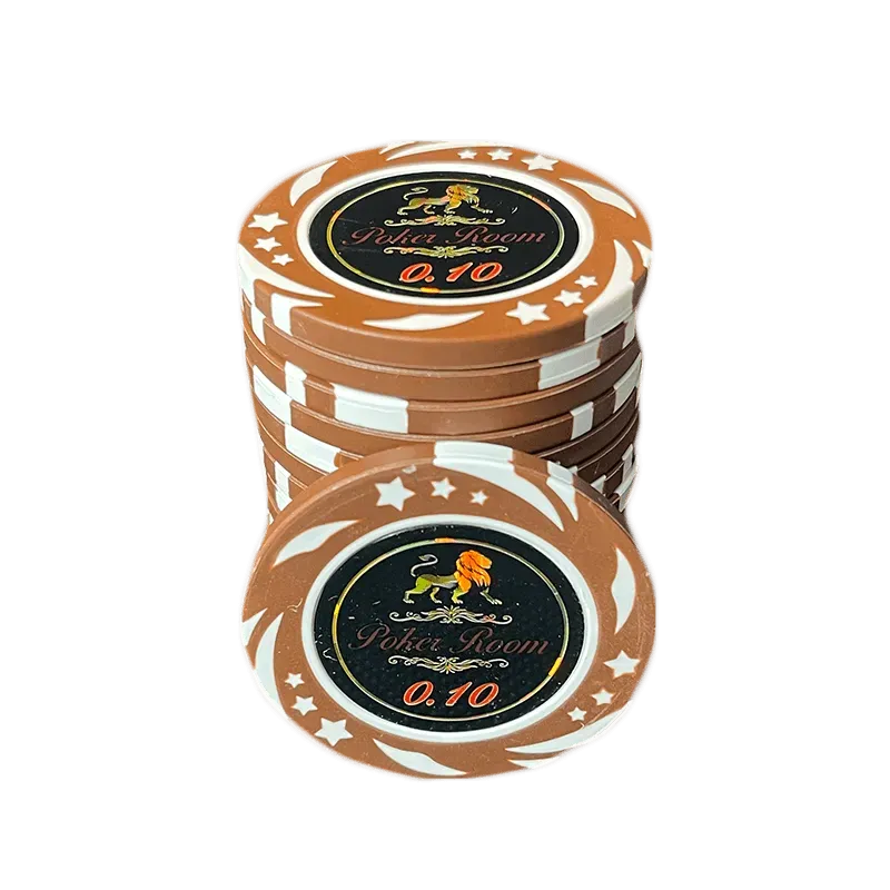Lion Poker Room Poker Chip 0.10