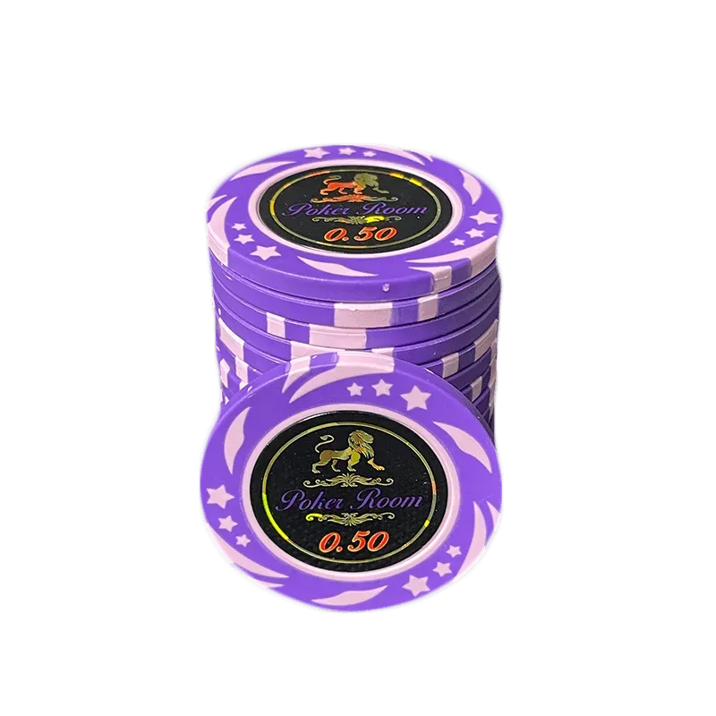Lion Poker Room Poker Chip 0.50