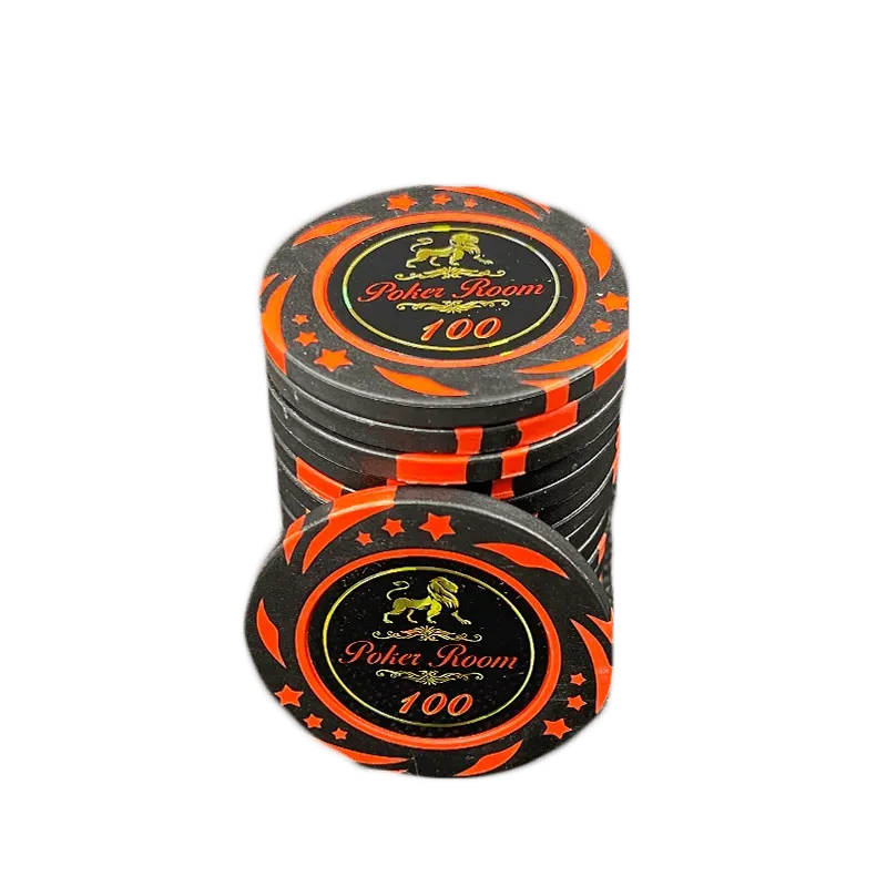 Lion Poker Room Poker Chip 100