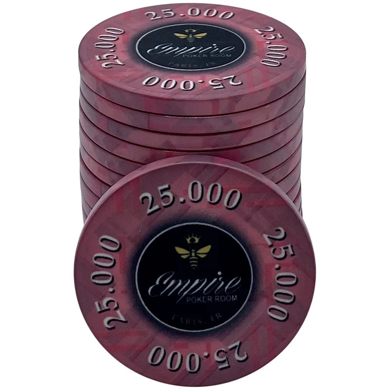 jeton ceramic crown 25000