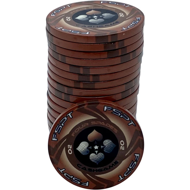 jeton de poker FSPT cash game 20