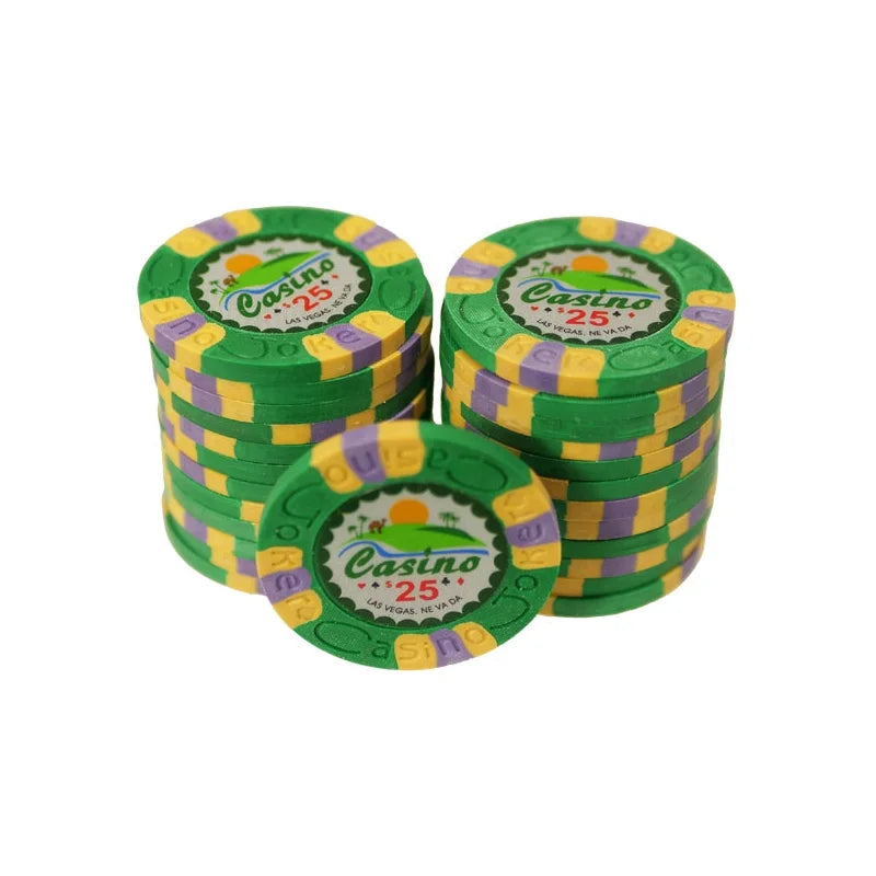 jeton poker las vegas nevada 25$ vert