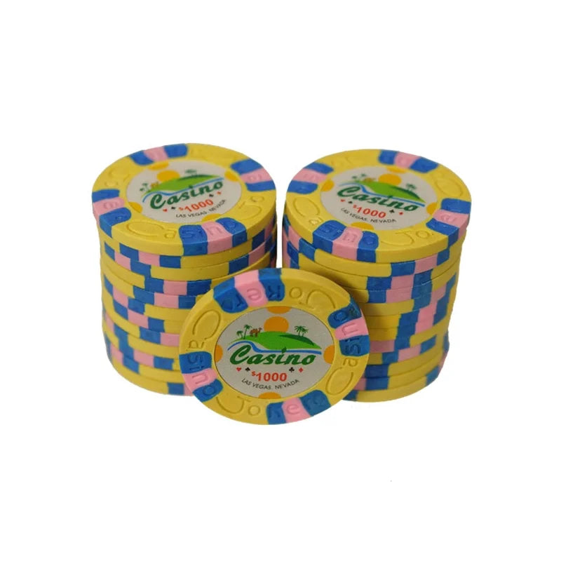 jeton poker las vegas nevada 1k jaune