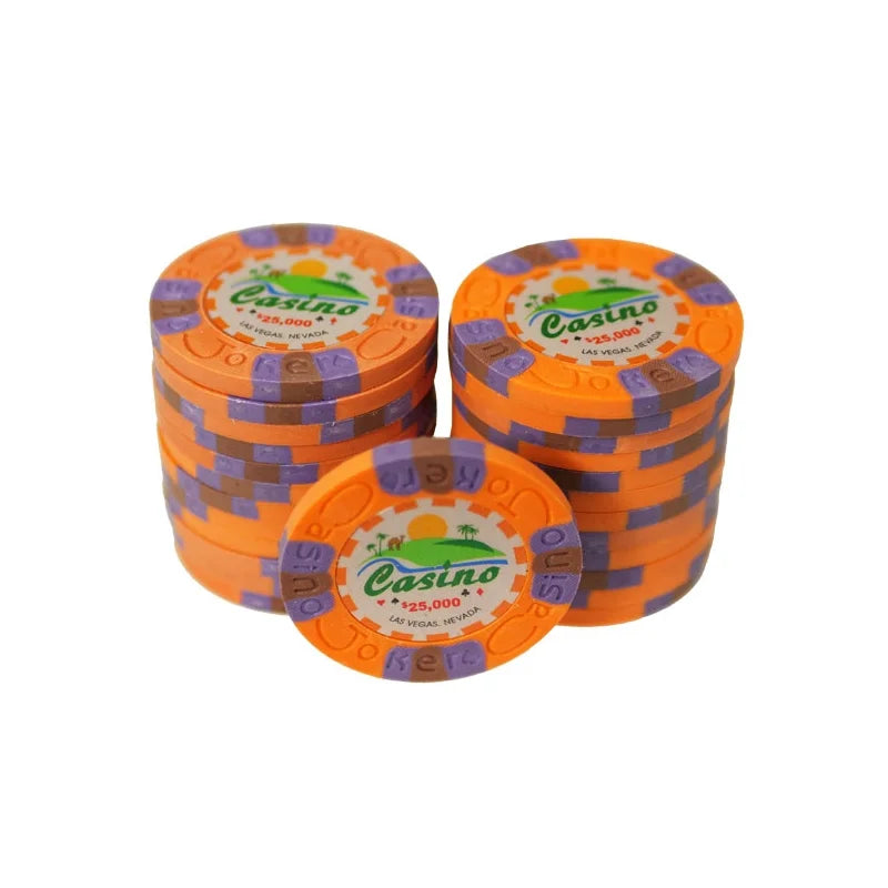 jeton poker las vegas nevada 25k orange