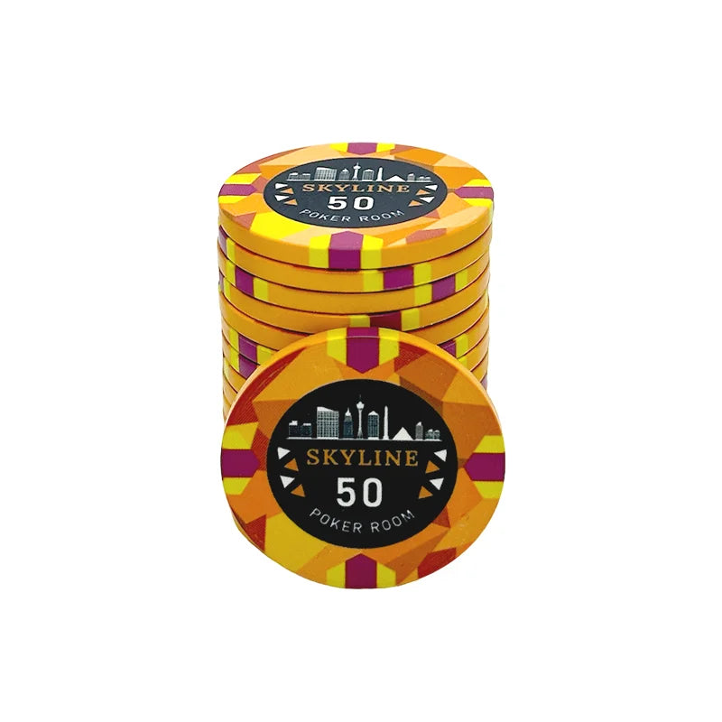 jeton skyline orange 50