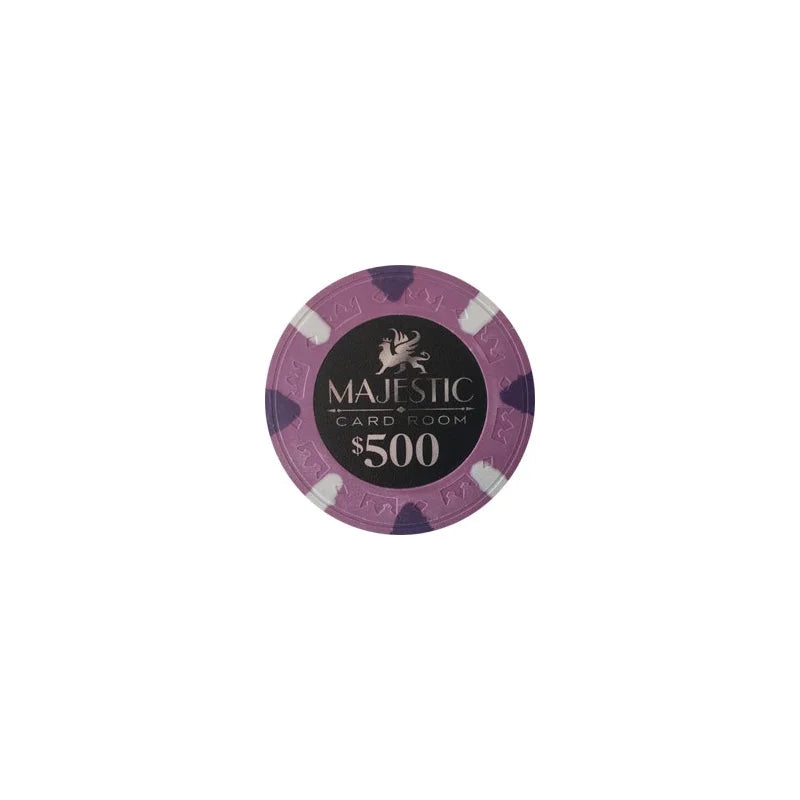 Jeton poker majestic Violet $500