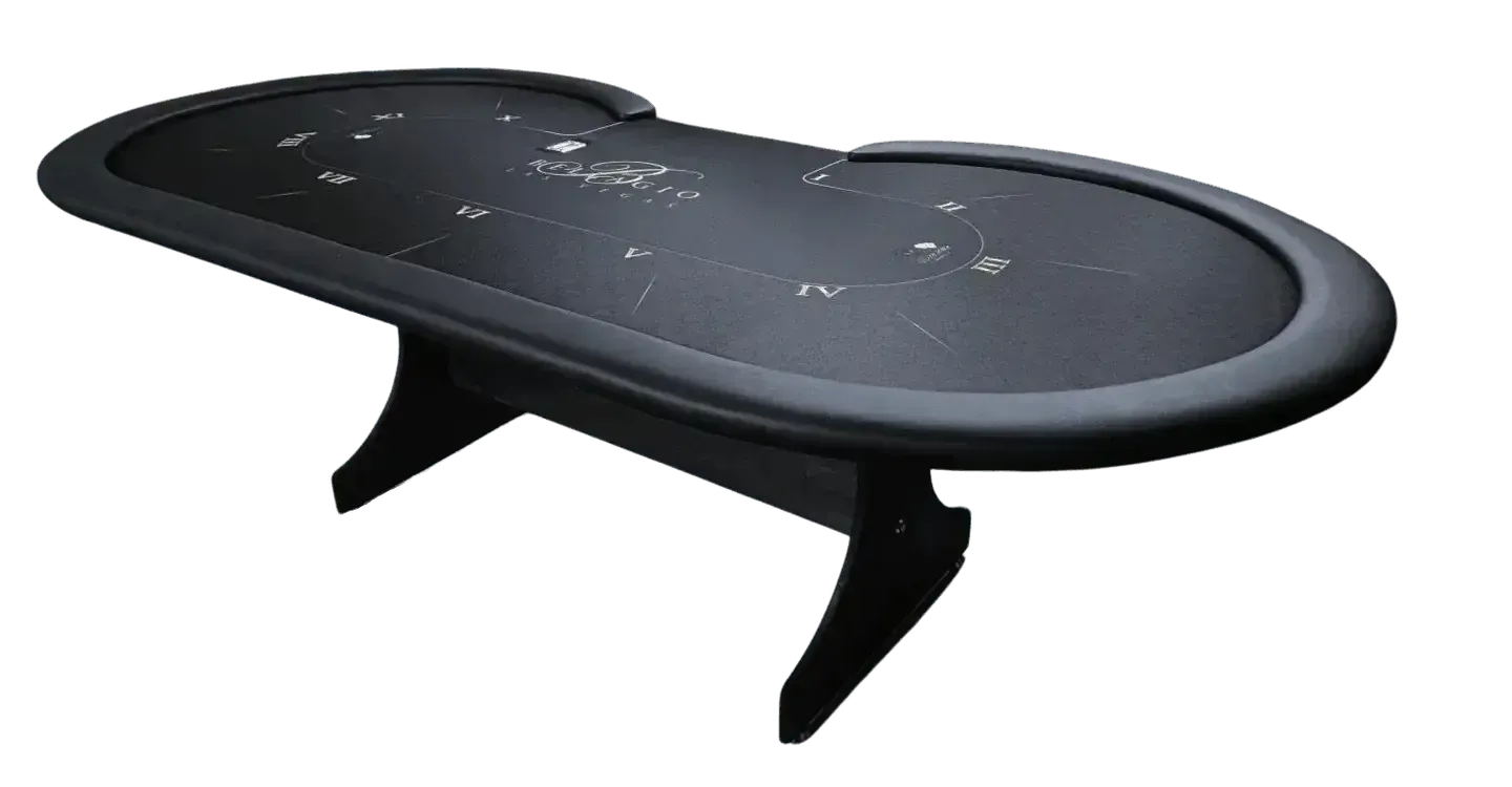 Table de poker pro noir belagio