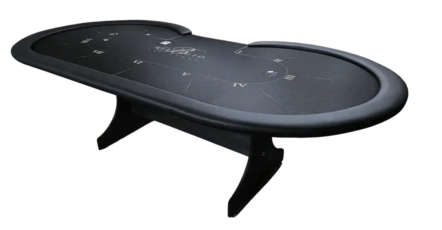 Table de poker pro noir belagio