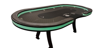 Table de poker casino green