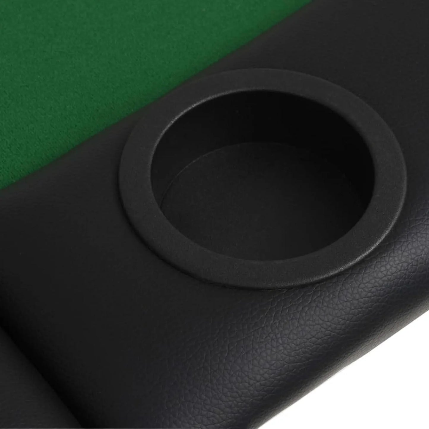 Table de poker pliable - porte gobelet
