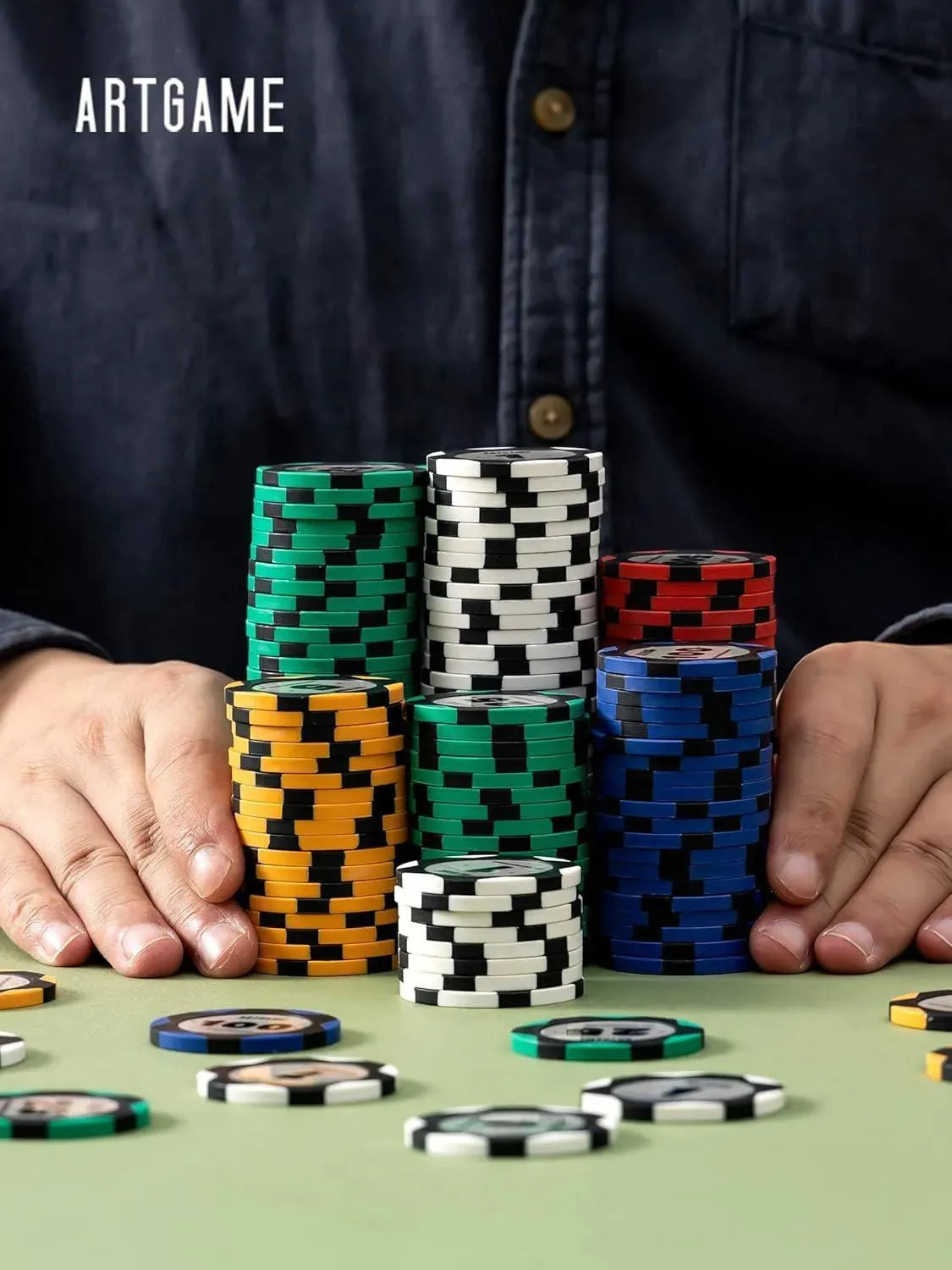 Malette de poker 500 jetons