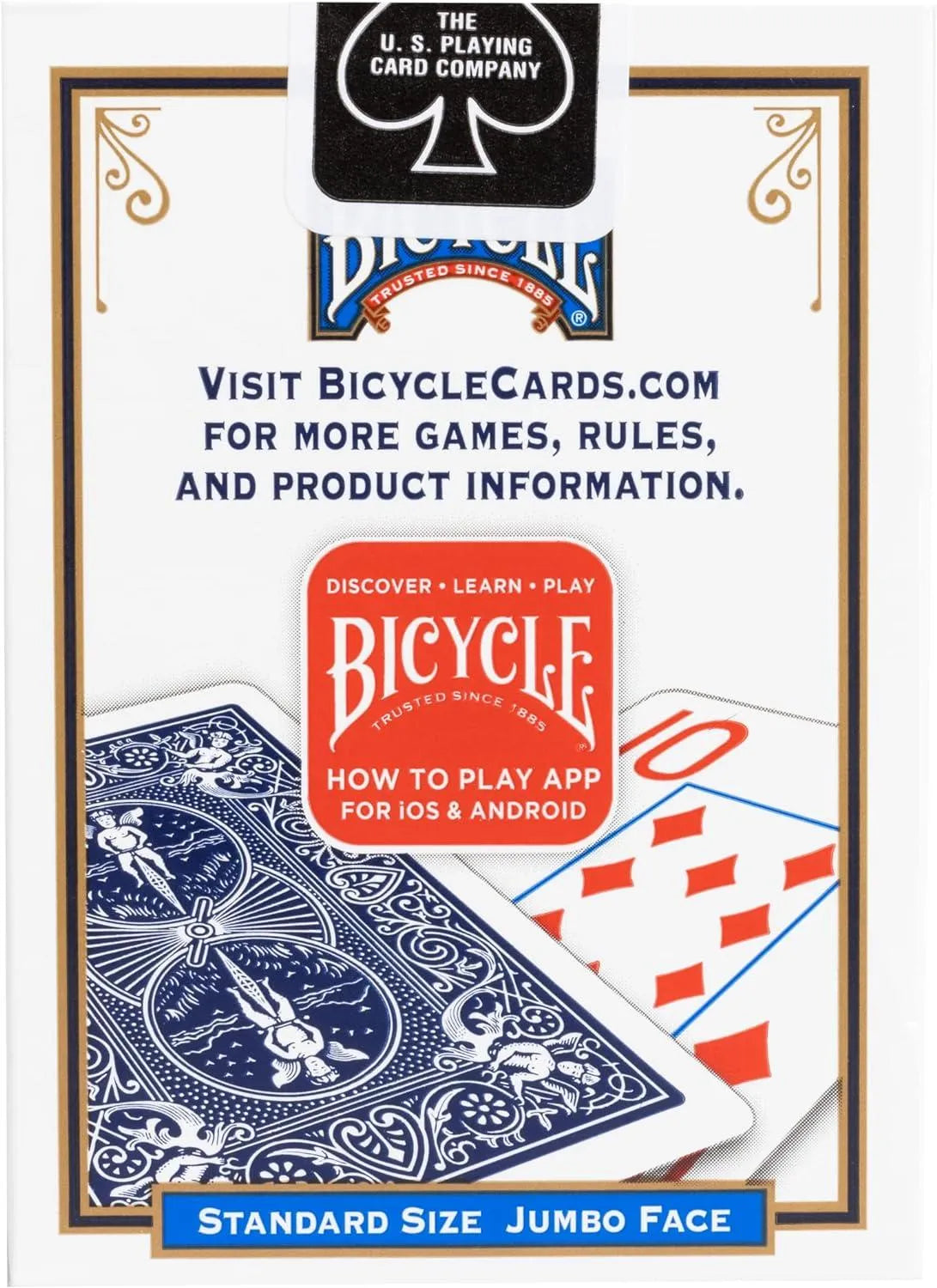 Original Rider Back Jumbo Index - Jeu De 54 Cartes À Jouer