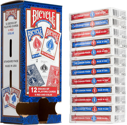 Cartouche de 12 paquets cartes bicyle