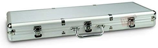Mallette Poker aluminium couleur silver 500 Jetons Ultimate