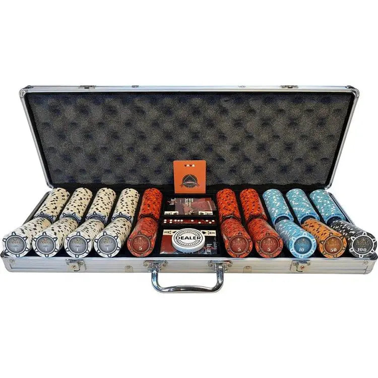 mallette de poker aluminium 500 jetons