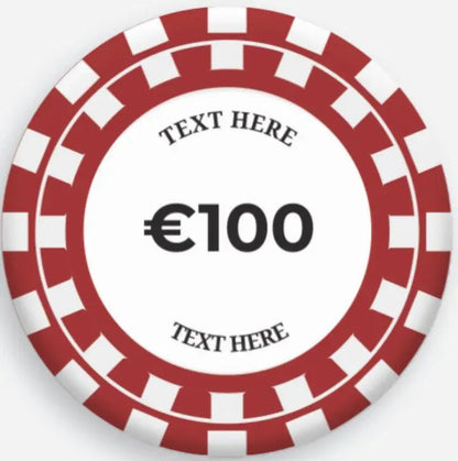 Jetons de poker personalisé