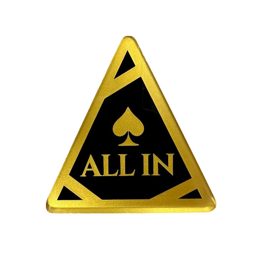 bouton all in back gold triangle