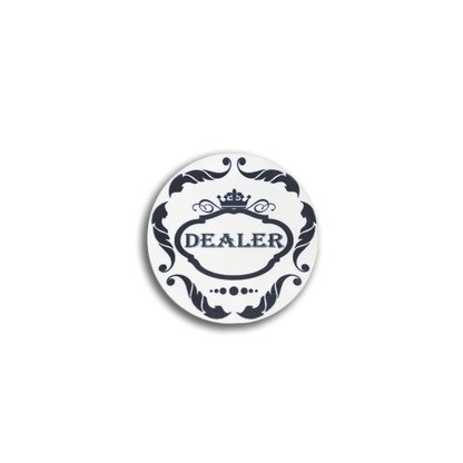 Bouton Dealer Ceramique Crown