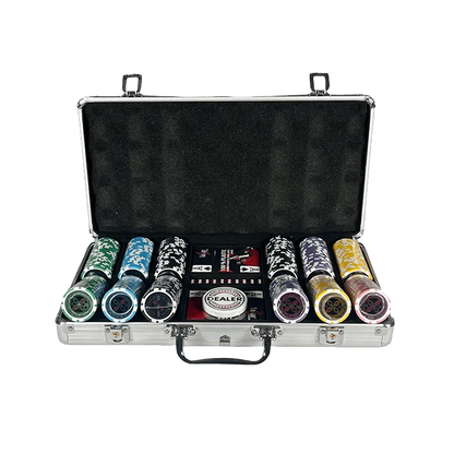 Mallette Poker aluminium 300 Jetons clay composite Ultimate